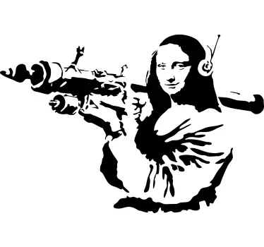 T-shirts style inspiré de la mona lisa - TenStickers