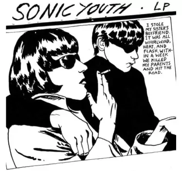 T-shirts sonic youth style vintage - TenStickers