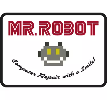 T-shirts guide de réparation mr. robot - TenStickers
