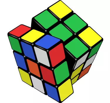 Tee shirt rubik cube - TenStickers