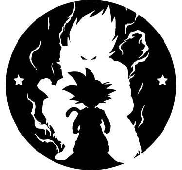T-shirts silhouette de personnage héroïque - TenStickers