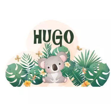 T-shirt bébé koala mignon en train de câliner - TenStickers