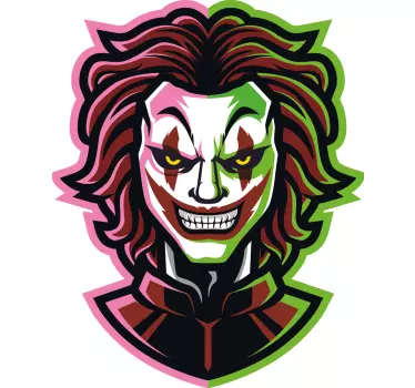 T-shirts personnage de clown effrayant - TenStickers