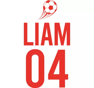 Tee-shirt enfant liam football sport - TenStickers