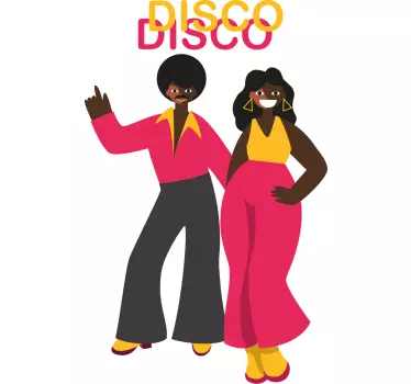 T-shirts ambiance disco rétro - TenStickers