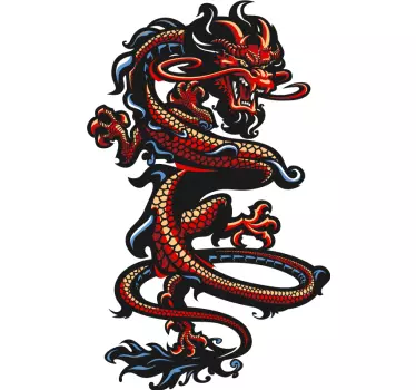 T-shirts design de dragon majestueux - TenStickers