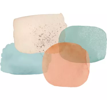T-shirts mode formes pastel - TenStickers