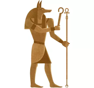 T-shirts anubis symbole égyptien - TenStickers
