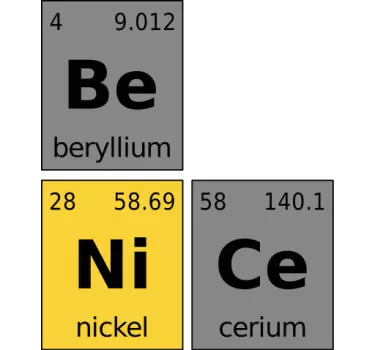 T-shirts Éléments de chimie - TenStickers