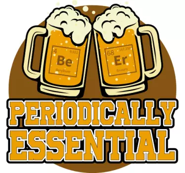 T-shirts célébration de la chimie de la bière - TenStickers