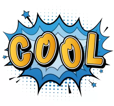 T-shirts phrase de bande dessinée cool - TenStickers