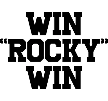 T-shirts gagne rocky gagne - TenStickers