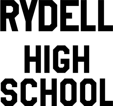 T-shirts esprit de rydell high - TenStickers