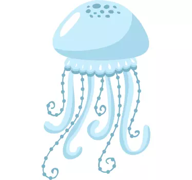 Tee-shirt enfant illustration de méduse mignonne - TenStickers