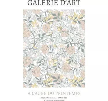 T-shirts galerie d'art florale - TenStickers