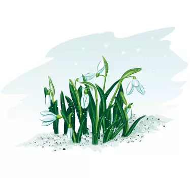 Tee-shirt enfant fleurs printanières joyeuses - TenStickers