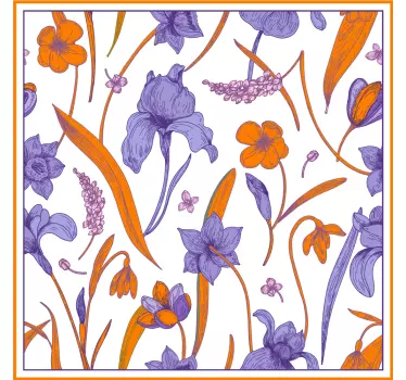 T-shirts Élégance motif floral - TenStickers