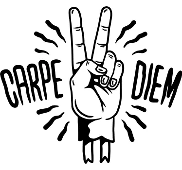 T-shirts geste carpe diem - TenStickers
