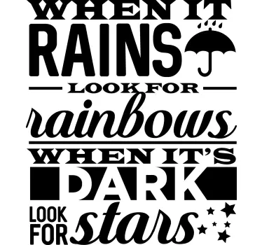 T-shirts vision positive inspirante - TenStickers