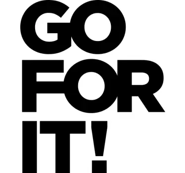 T-shirts message motivant à porter - TenStickers