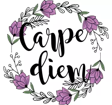 T-shirts phrase inspirée par les fleurs - TenStickers