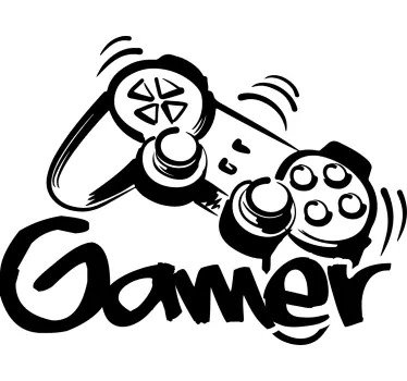 T-shirts passionné de manette de jeu - TenStickers