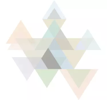 T-shirts motif triangle géométrique - TenStickers