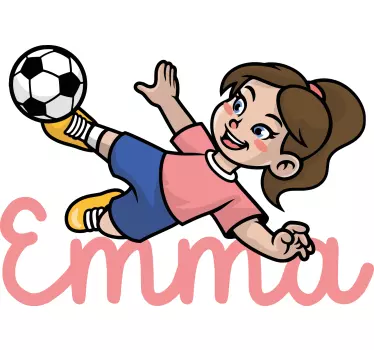 Tee-shirt enfant aventure de football ludique - TenStickers