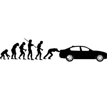 T-shirts Évolution de l'homme - TenStickers