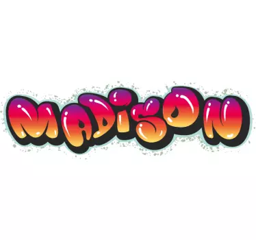 Tee-shirt personnalisé conception cool avec des graffitis - TenStickers