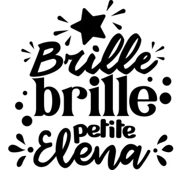 Tee shirt bebe brille brille petite étoile - TenStickers
