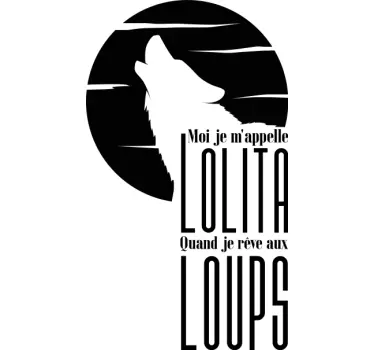 T-shirt Pop Musique Moi… Lolita - TenStickers