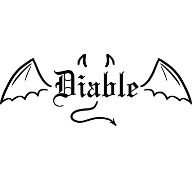 T-shirt couple diable et ange - TenStickers