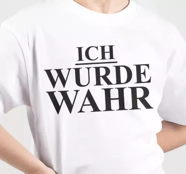 T-shirts déclaration de souhaits réalisés - TenStickers