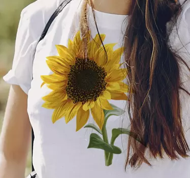 Beau t-shirt tournesol - TenStickers