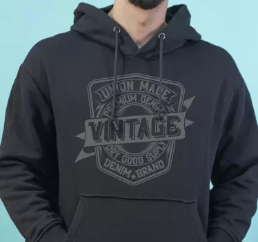 Sweat homme union vintage - TenStickers