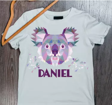 T-shirt bébé art de la tête de koala - TenStickers