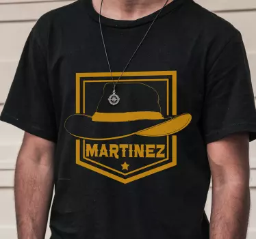 T-shirt personnalisable Chapeau de cow-boy - TenStickers
