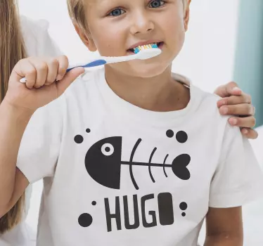 T-shirt Poisson personnalisable - TenStickers