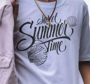 T-shirts ambiance estivale douce - TenStickers