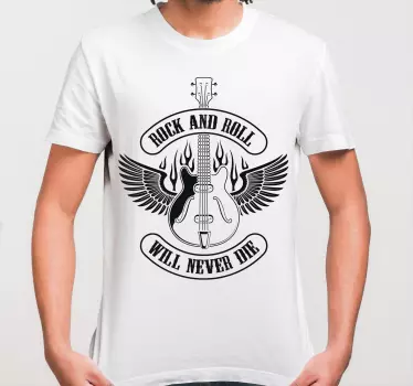 T-shirts ambiance rock and roll - TenStickers