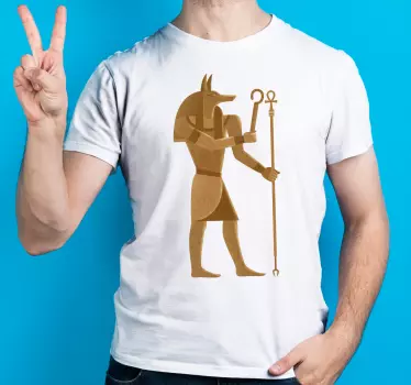 T-shirts anubis symbole égyptien - TenStickers