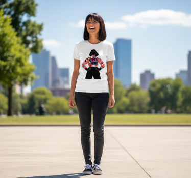 T-shirts collage femmes et pouvoir - TenStickers