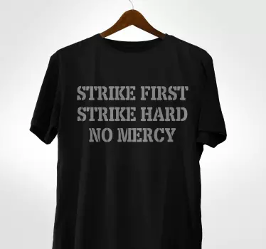 T-shirts avec un message motivant audacieux - TenStickers