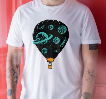 T-shirts aventure à travers l'espace - TenStickers