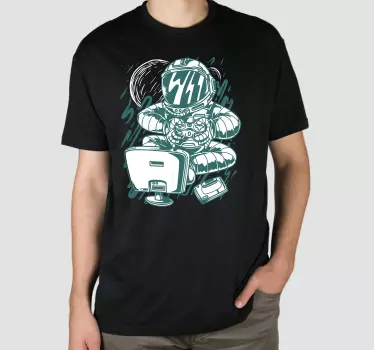 T-shirts aventure de jeu d'astronaute - TenStickers