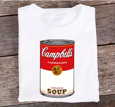 T-shirts boîte de soupe campbell - TenStickers