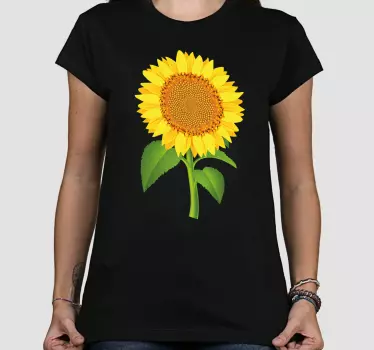 T-shirts cadeau floral tournesol - TenStickers