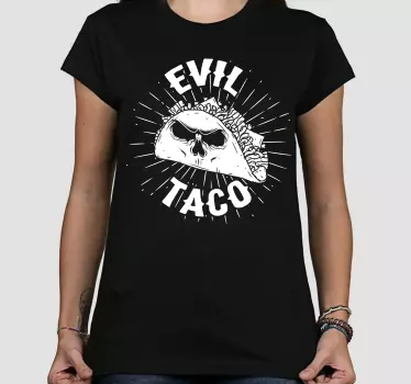 T-shirts concept taco maléfique - TenStickers