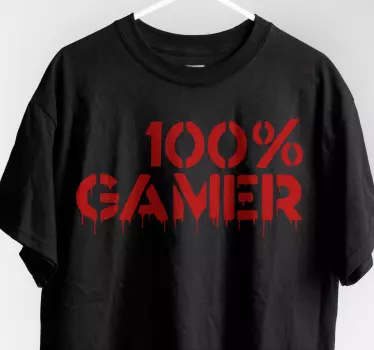 T-shirts déclaration audacieuse de gamer - TenStickers
